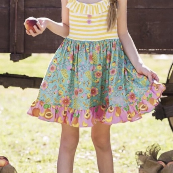 Eleanor Rose Peach Dress